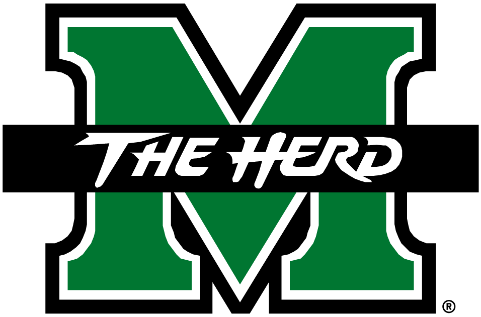 Marshall Thundering Herd 2001-Pres Alternate Logo v8 diy iron on heat transfer